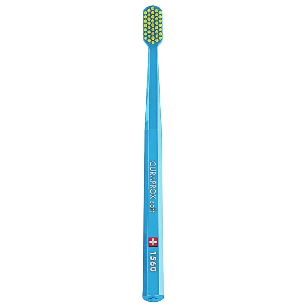 Curaprox CS 1560 Soft Μαλακή Οδοντόβουρτσα 1 Τεμάχιο – Γαλάζιο/ Κίτρινο