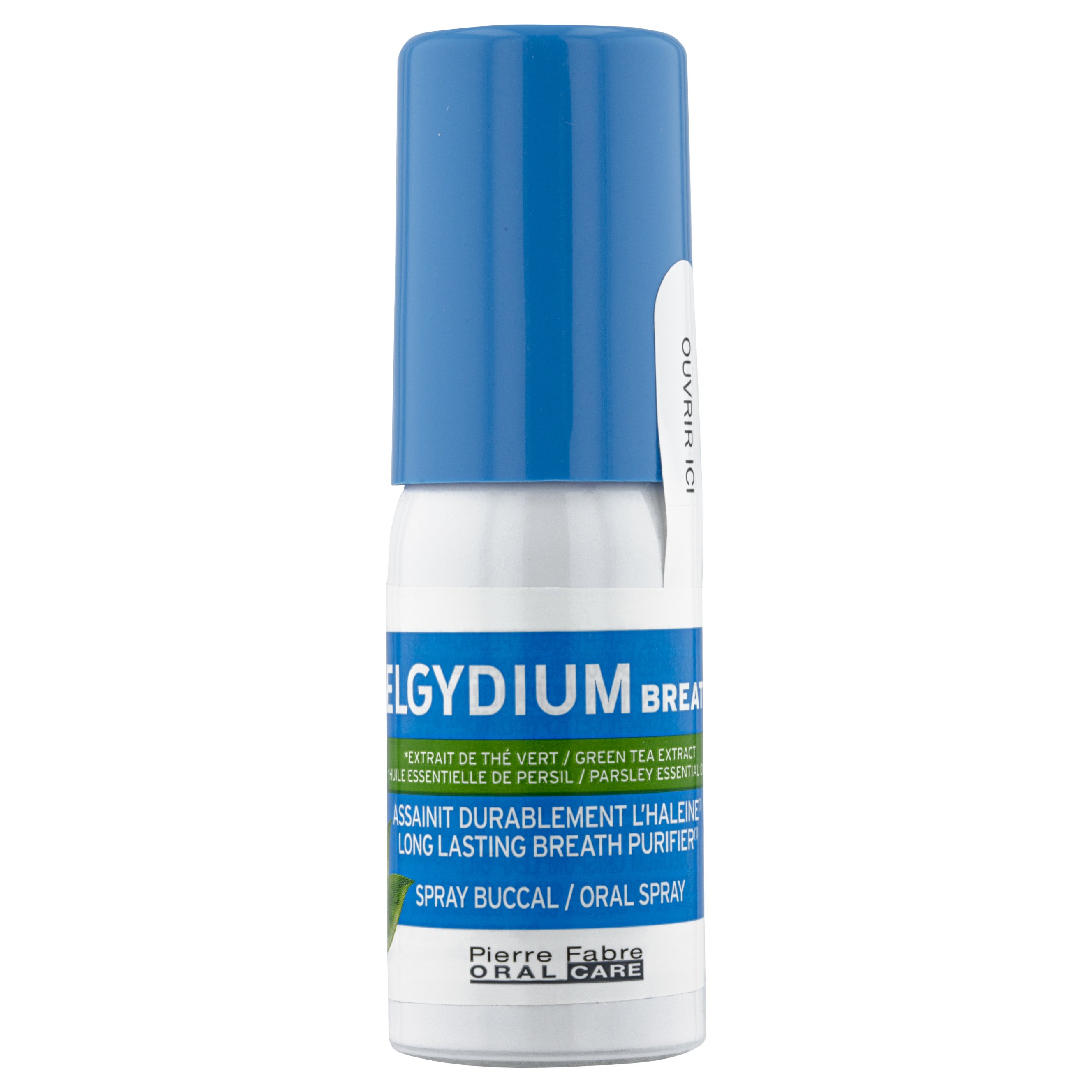 Elgydium Breath Green Tea Extract Spray για το Στόμα, Κατά της Κακοσμίας, για Φρέσκια Αναπνοή που Διαρκεί 15ml