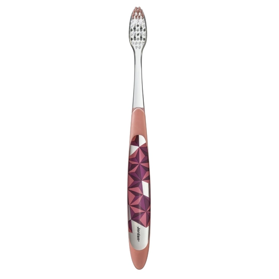 Jordan Individual Clean Soft Toothbrush Μαλακή Οδοντόβουρτσα για Βαθύ Καθαρισμό με Εργονομική Κεφαλή 1 Τεμάχιο – Ροζ