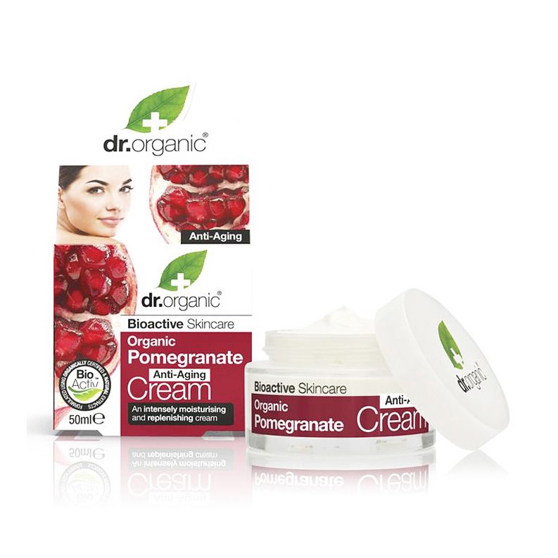 Dr Organic Pomegranate Anti-Aging Cream Αντιγηραντική Κρέμα με Βιολογικό Ρόδι 50ml