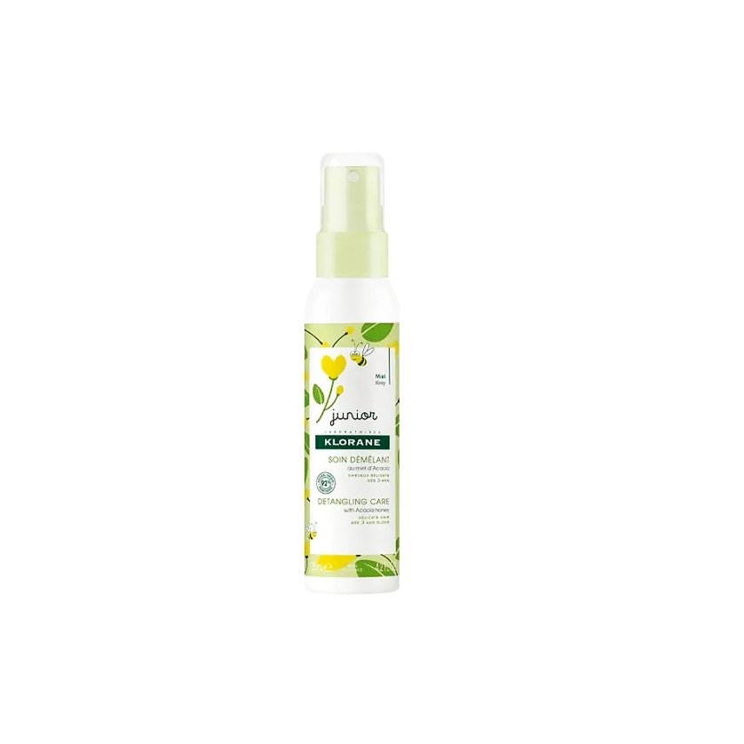Klorane Klorane Junior Detangling Care Spray Μαλακτικό Σπρέι Μαλλιών με Μέλι Ακακίας 125ml