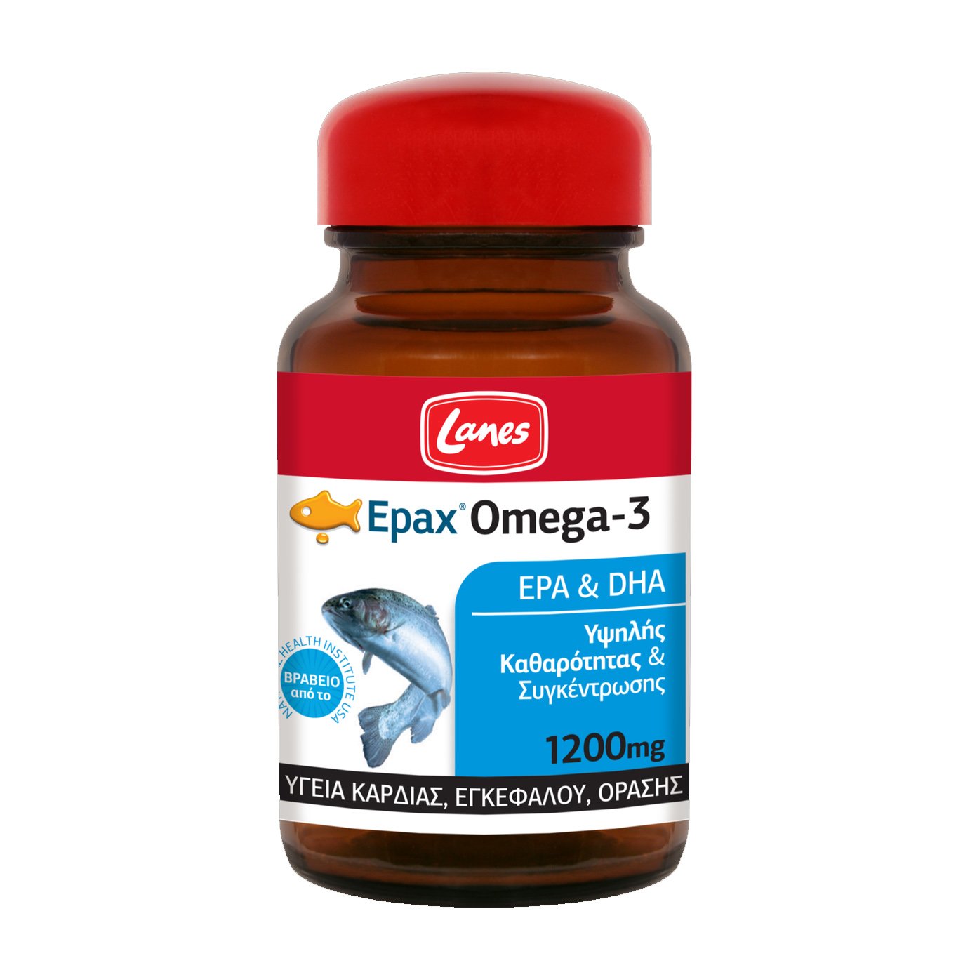 Lanes Epax Omega – 3 ( EPA & DHA) 1200mg 30 caps