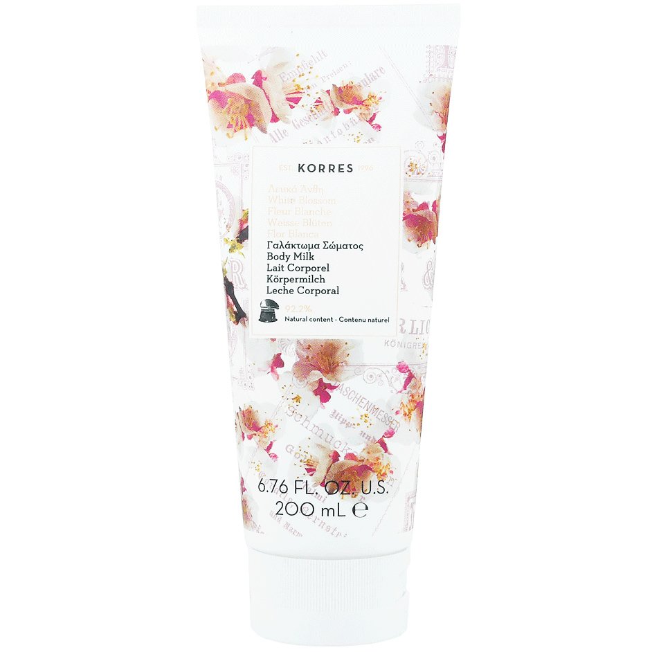 Korres Body Milk White Blossom Ενυδατικό Γαλάκτωμα Σώματος Λευκά Άνθη με Άρωμα Πούδρας 200ml