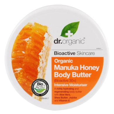 Dr Organic Organic Manuka Honey Body Butter Βούτυρο Σώματος με Βιολογικό Μέλι Μανούκα 200ml