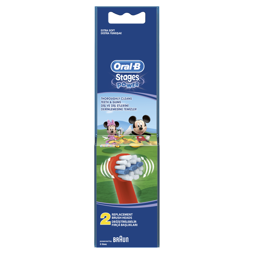 Oral-b Stages Ανταλλακτικές Κεφαλές Kids 2 Ανταλλακτικά