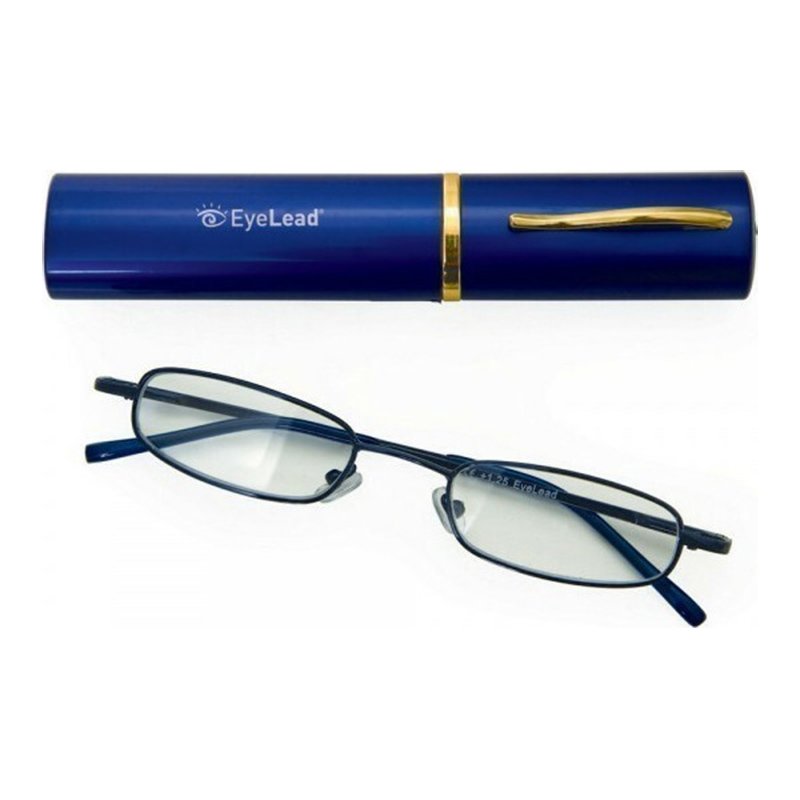 Eyelead Pocket Γυαλιά Διαβάσματος Τσέπης Μπλε, με Μεταλλικό Σκελετό – 2,75