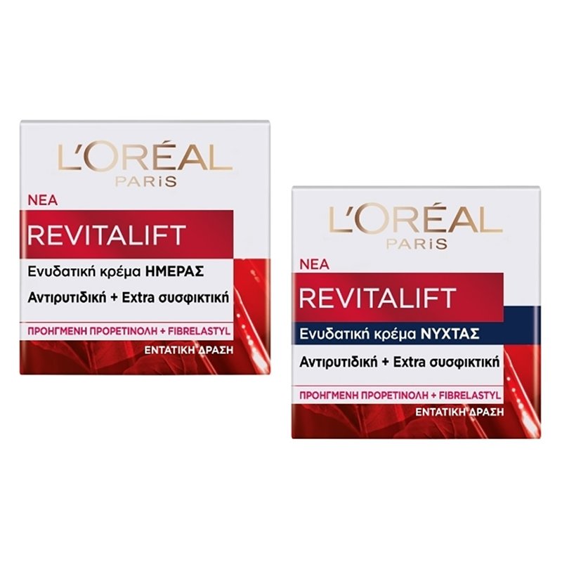 L’oreal Paris Πακέτο Προσφοράς Revitalift 40+ Κρέμα Ημέρας 50ml & Revitalift 40+ Κρέμα Νύχτας 50ml