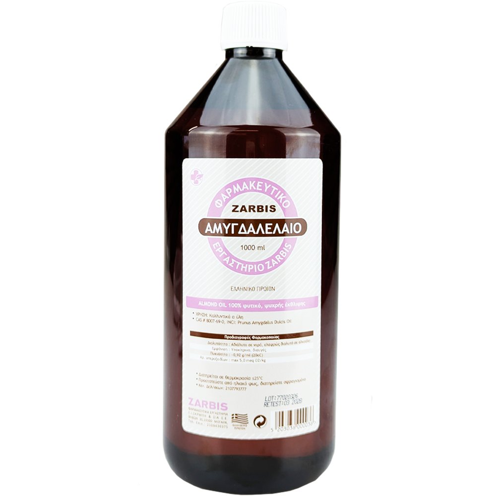 Zarbis Almond Oil Αμυγδαλέλαιο 1000ml