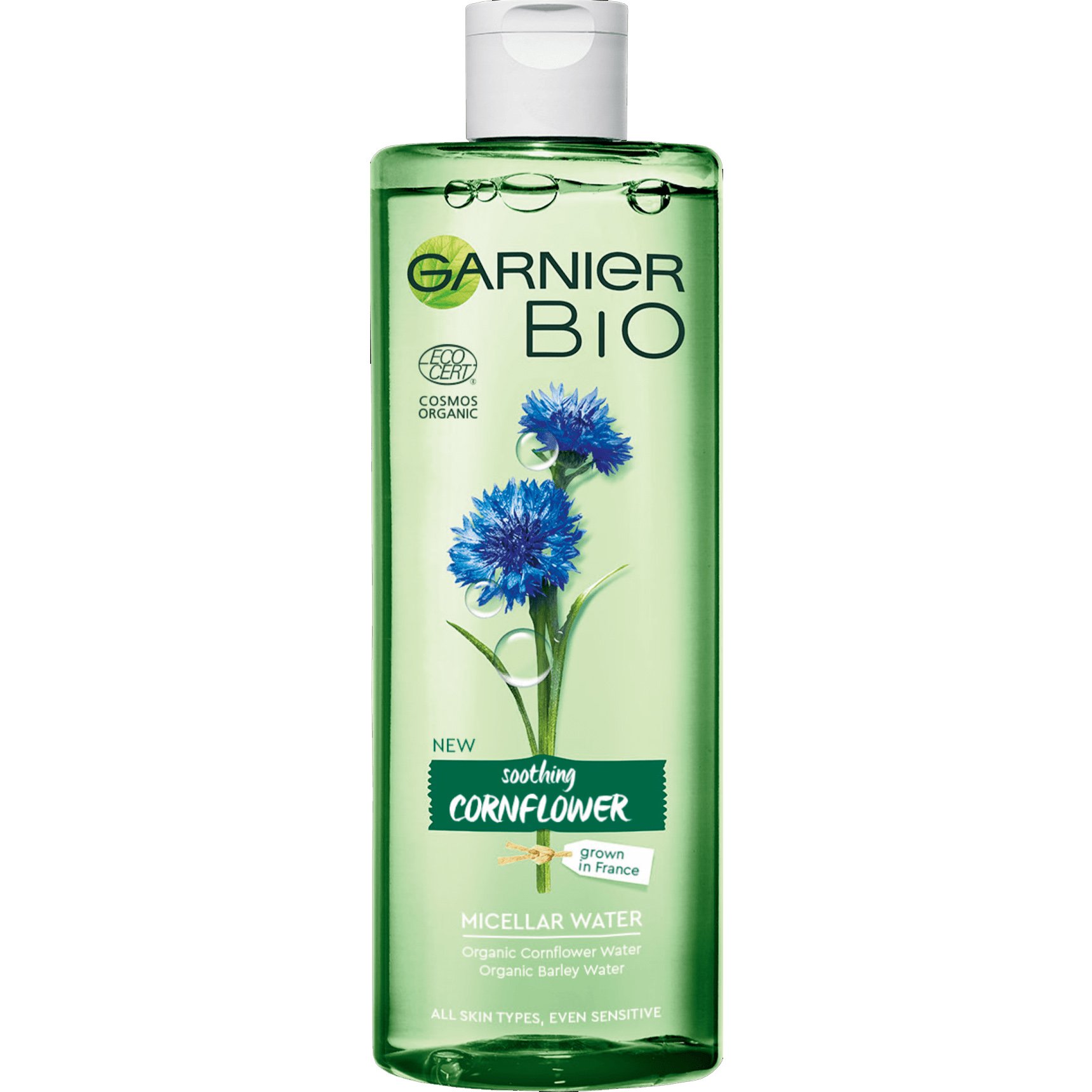 Garnier Bio Soothing Cornflower Micellaire Water Νερό Καθαρισμού με Βιολογικό Εκχύλισμα Κενταύριας 400ml