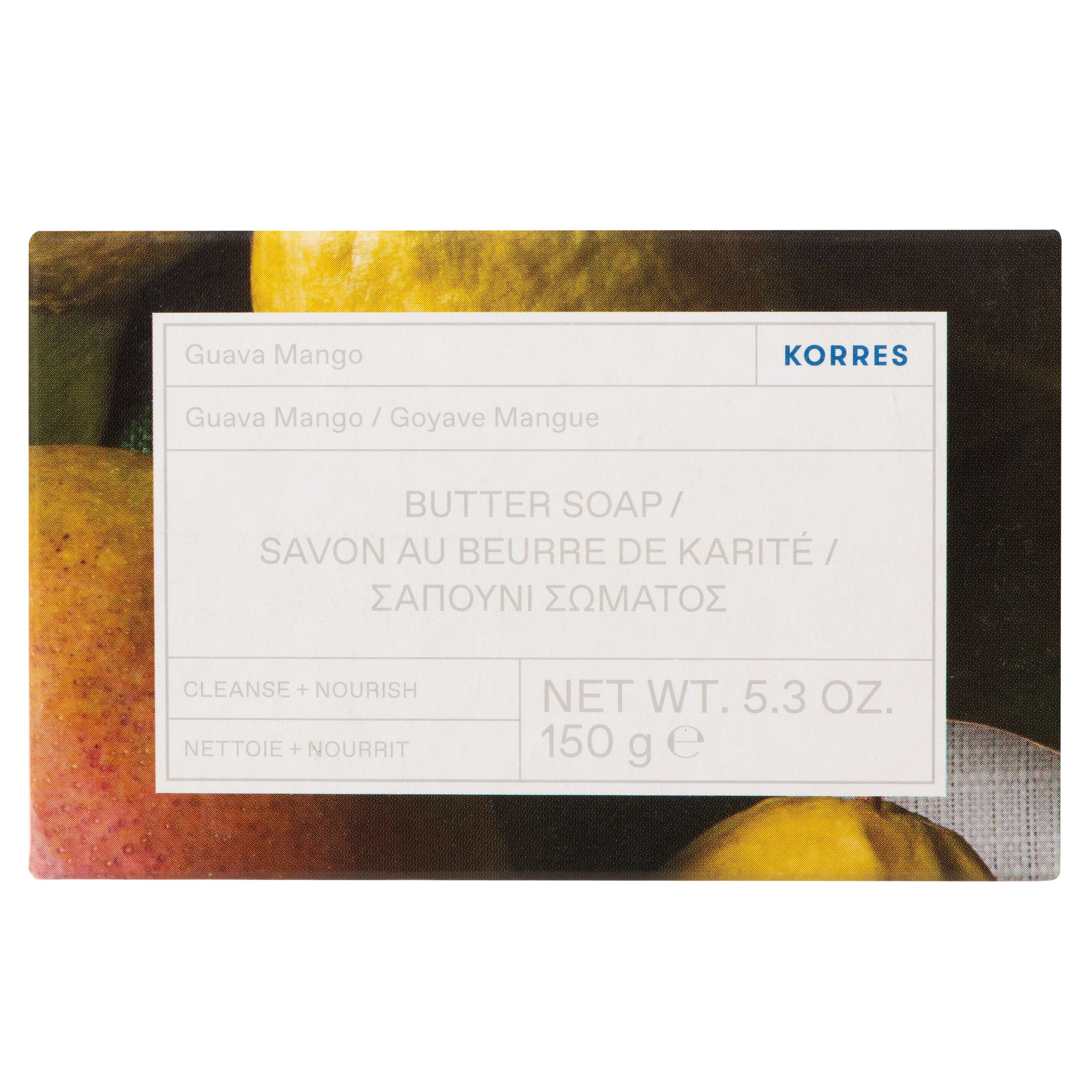 Korres Guava Mango Butter Soap Σαπούνι Σώματος με Μάνγκο 150g