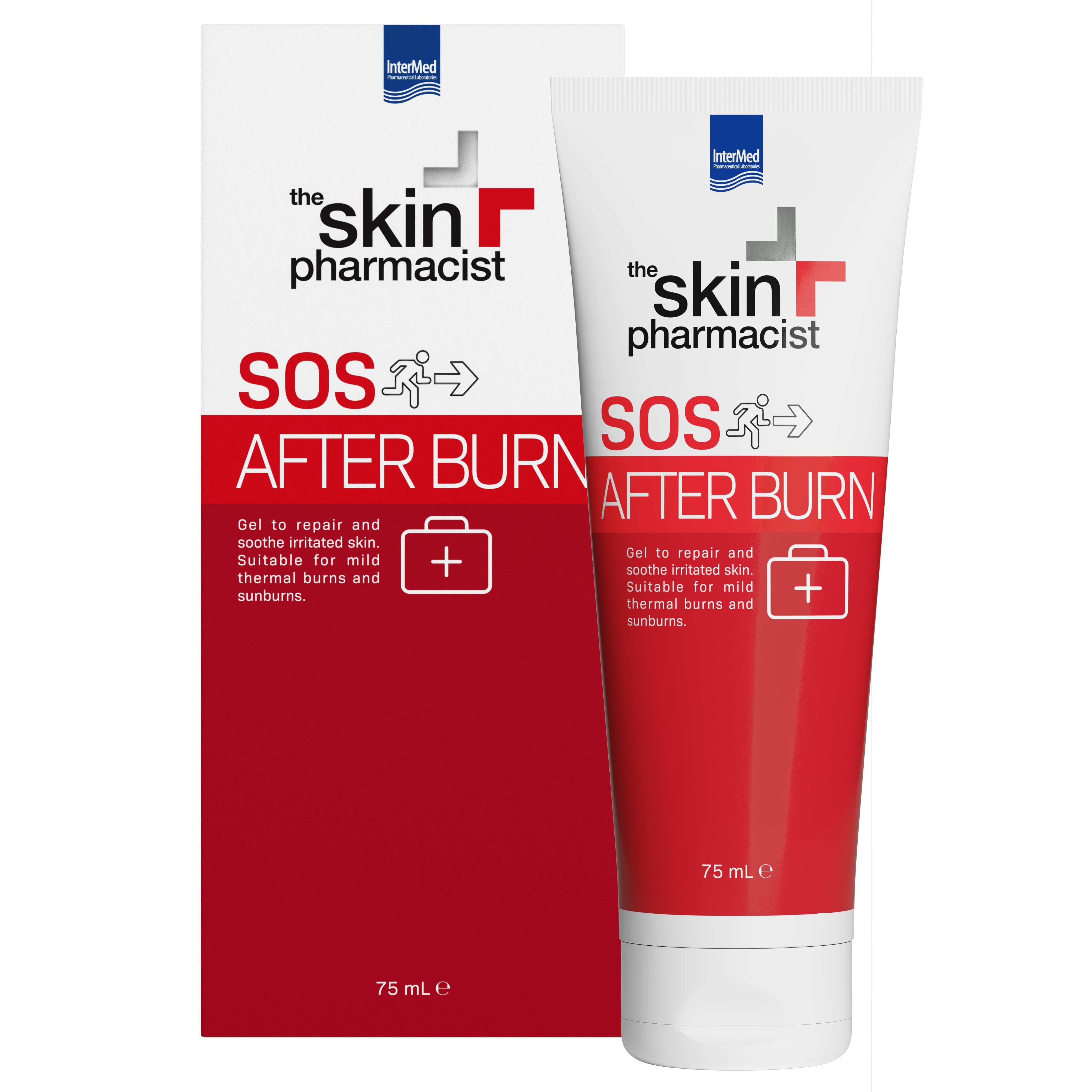 The Skin Pharmacist The Skin Pharmacist SOS After Burn Gel Επανορθωτική & Καταπραϋντική Γέλη για το Ερεθισμένο Δέρμα 75ml