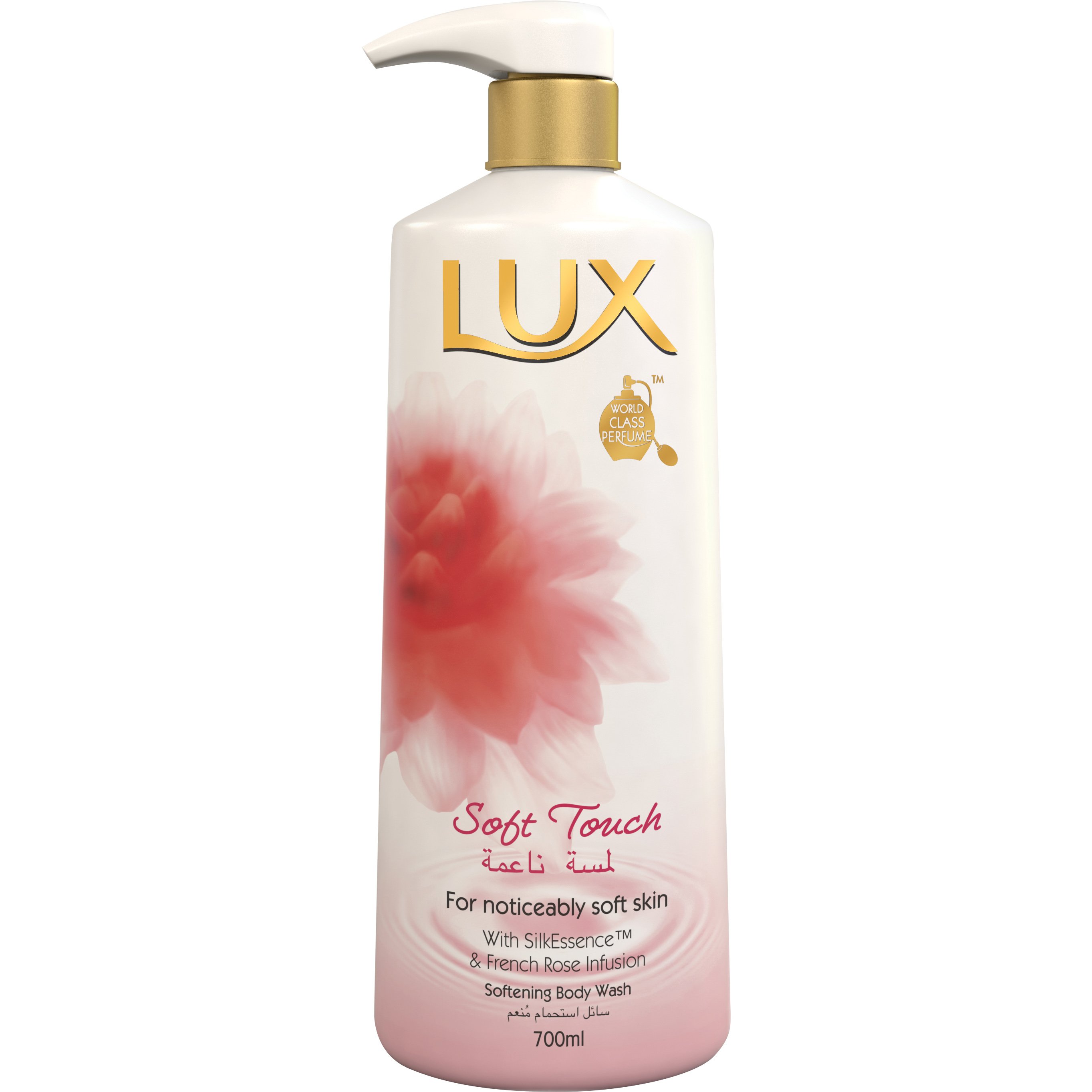 Lux Soft Touch Body Wash Ενυδατικό Αφρόλουτρο για Απαλή Επιδερμίδα & Διακριτικό Άρωμα 700ml