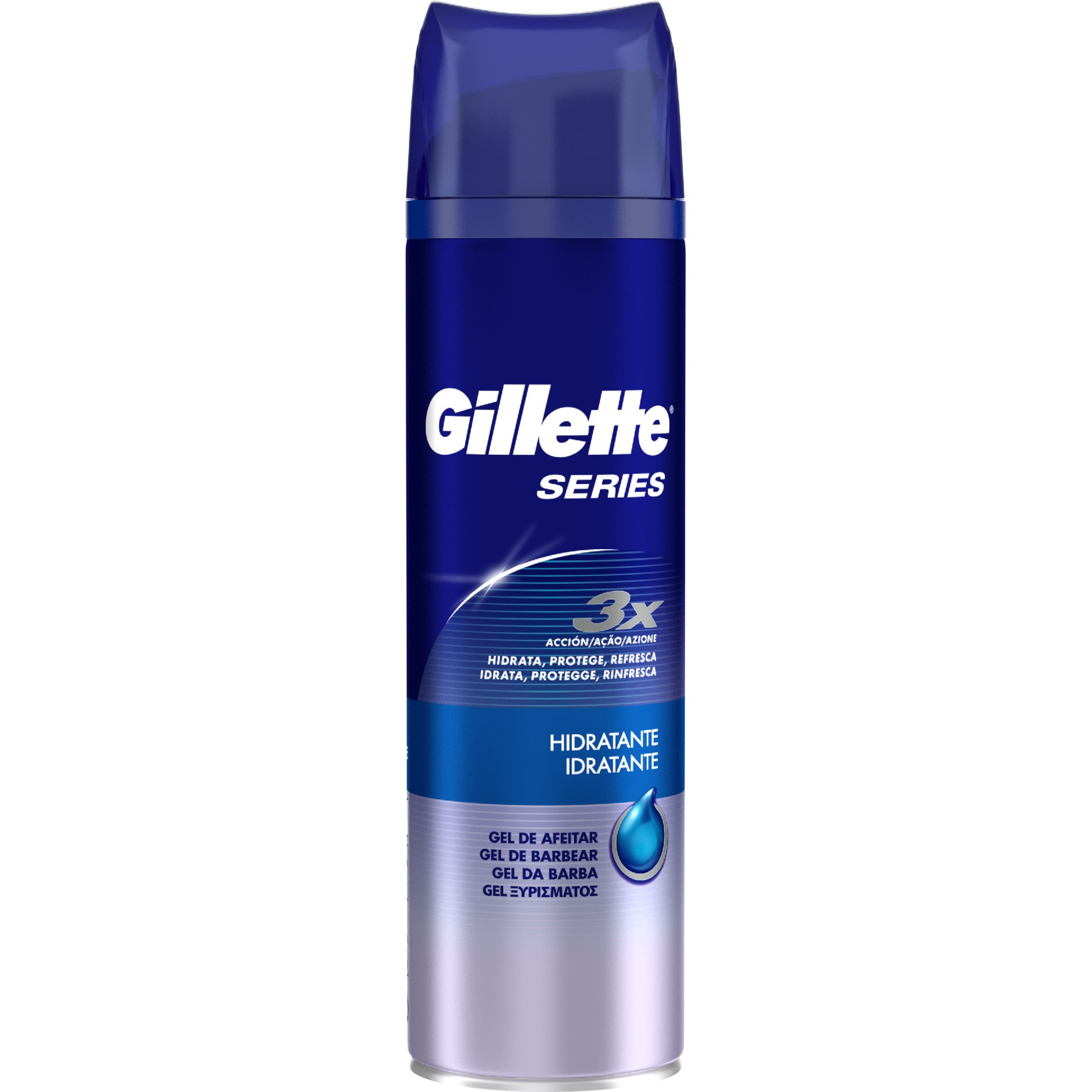 Gillette Series Gel Moisturizing Gel Ξυρίσματος που Διατηρεί τη Φυσική Υγρασία της Επιδερμίδας 200ml