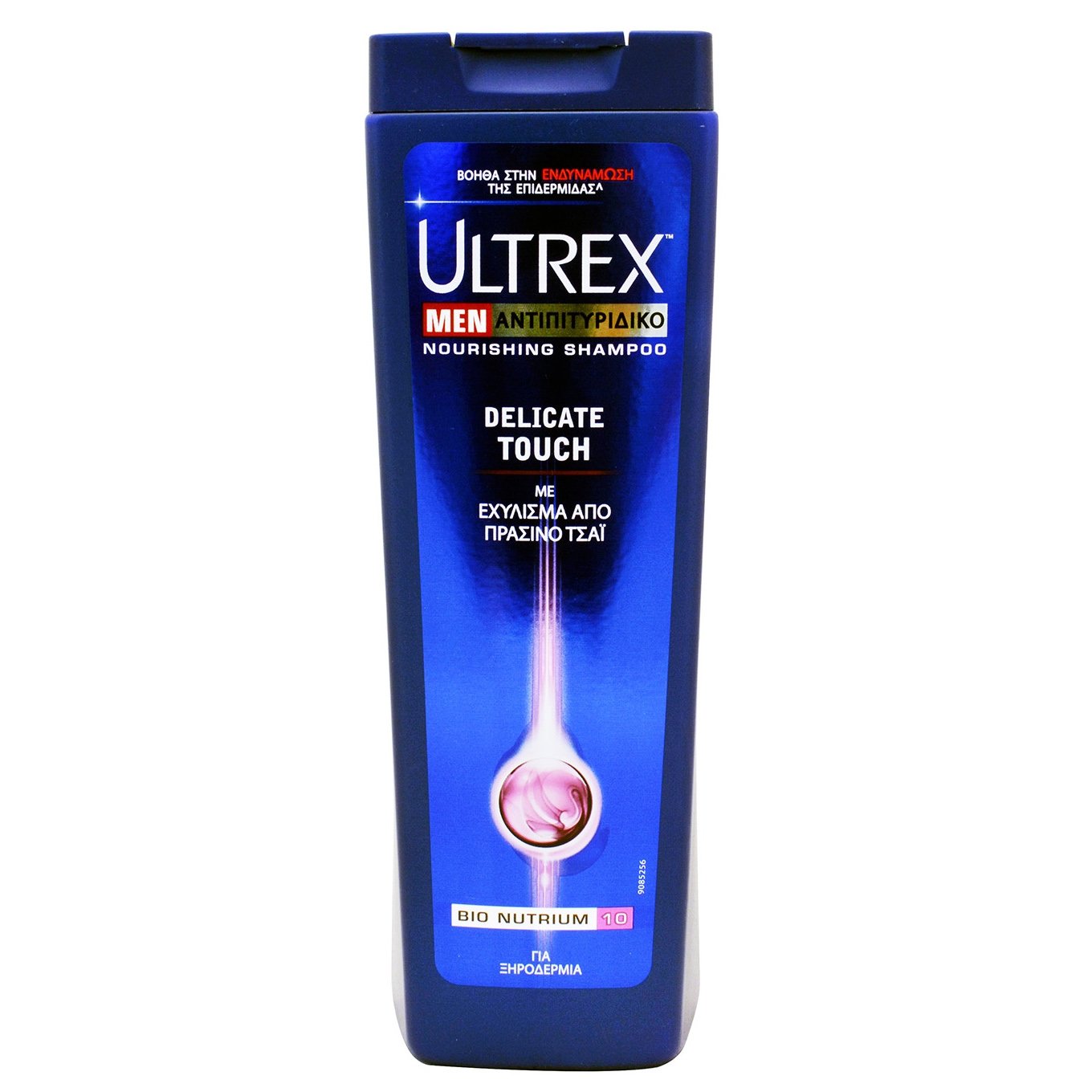 Ultrex Men Delicate Touch Αντιπιτυριδικό Σαμπουάν με Εκχύλισμα από Πράσινο Τσάι, Κατάλληλο για Ξηροδερμία 360ml
