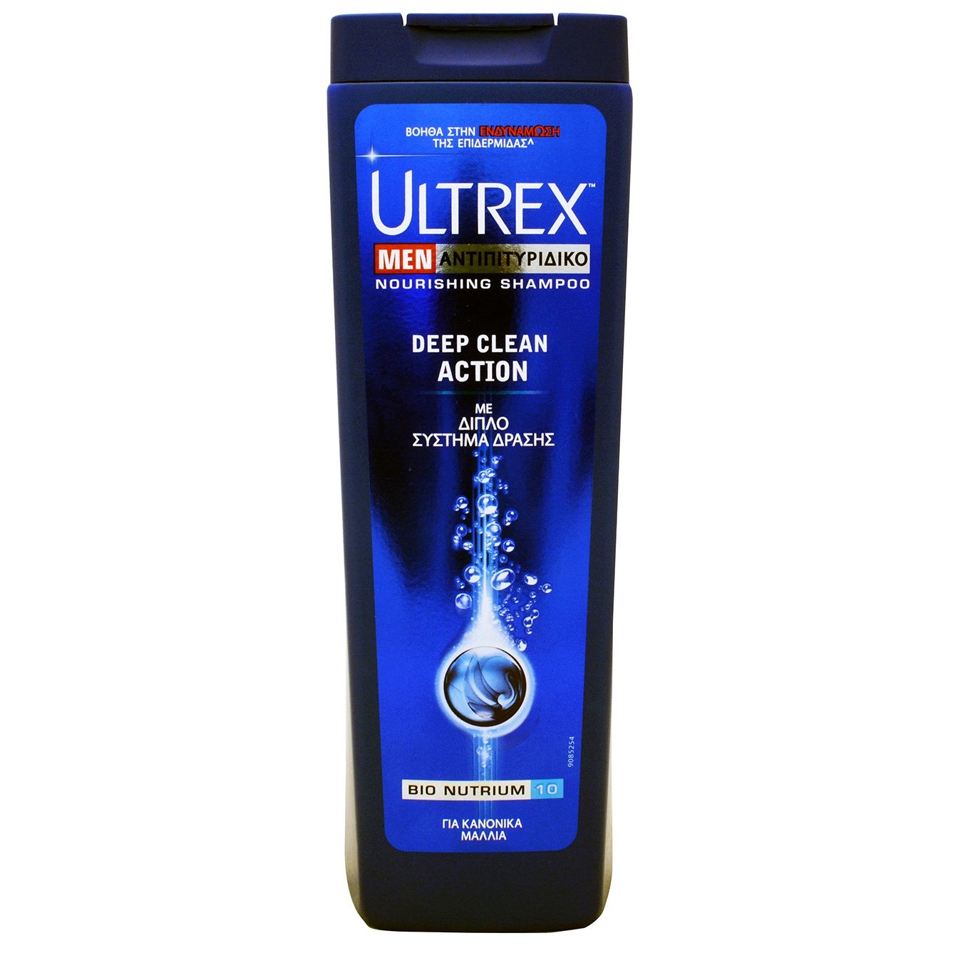 Ultrex Men Deep Clean Action Αντιπιτυριδικό Σαμπουάν με Διπλό Σύστημα Δράσης, για Κανονικά Μαλλιά 360ml