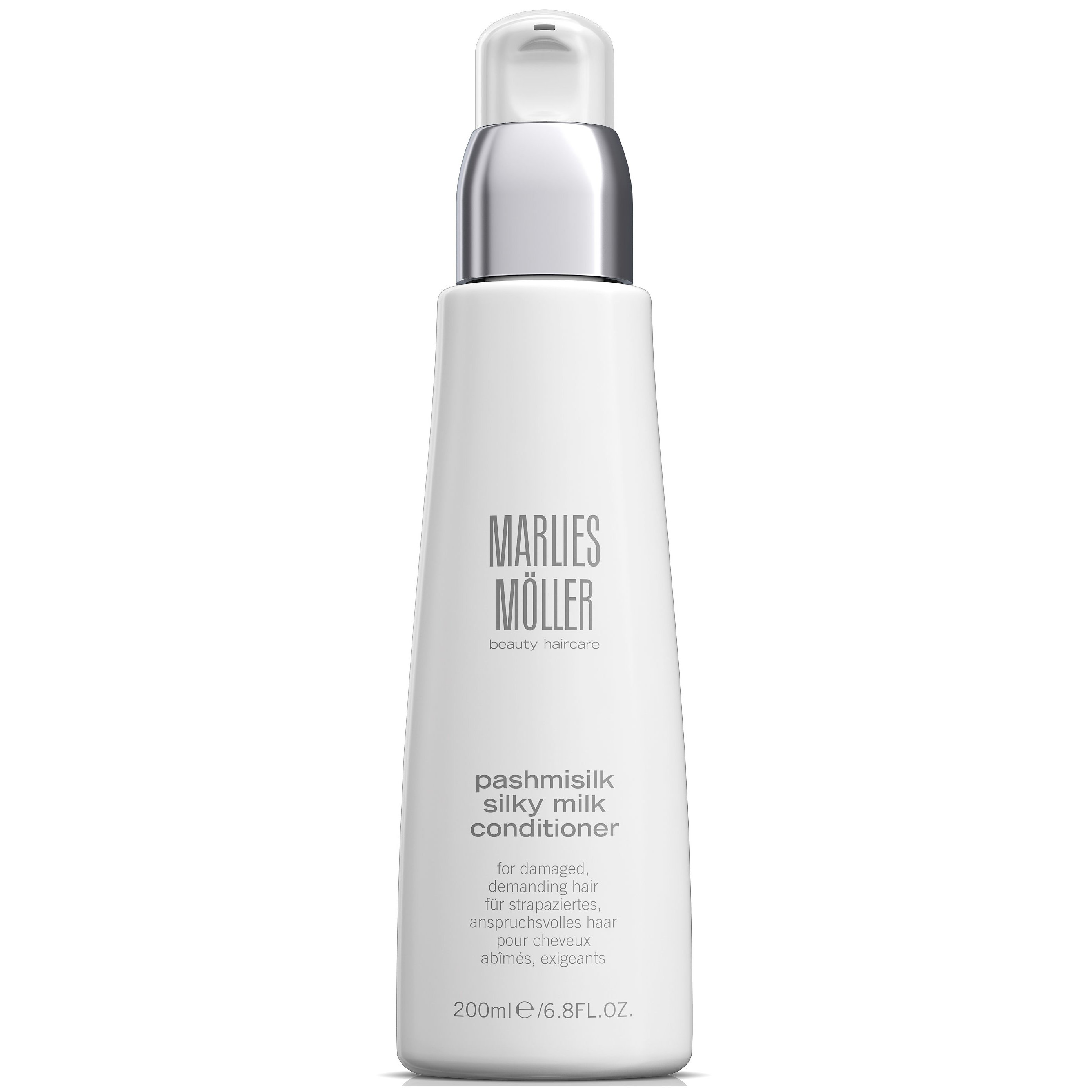 Marlies Moller Pashmisilk Silky Milk Conditioner Μεταξένια Κρέμα για Επανόρθωση στα Κατεστραμμένα Μαλλιά 200ml