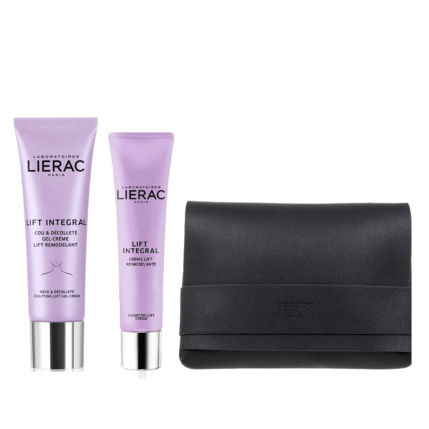Lierac Lift Integral Πακέτο Προσφοράς Neck & Decollete Sculpting Lift Cream Gel 50ml, Lift Integral Cream 30ml & Δώρο Handbag