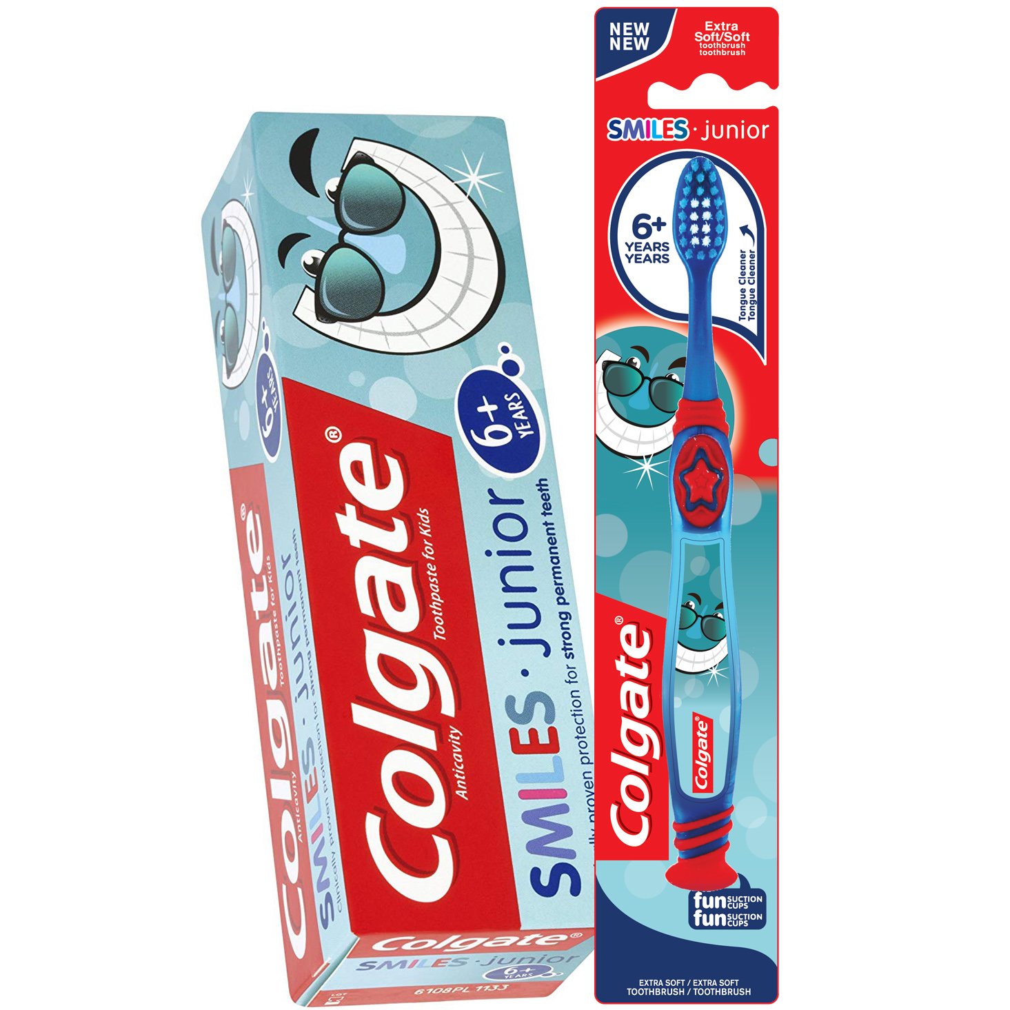 Colgate Πακέτο Προσφοράς Smiles Junior Soft Παιδική Οδοντόβουρτσα 6+ Ετών & Δώρο Smiles Junior Παιδική Οδοντόκρεμα 6+ Ετών 50ml