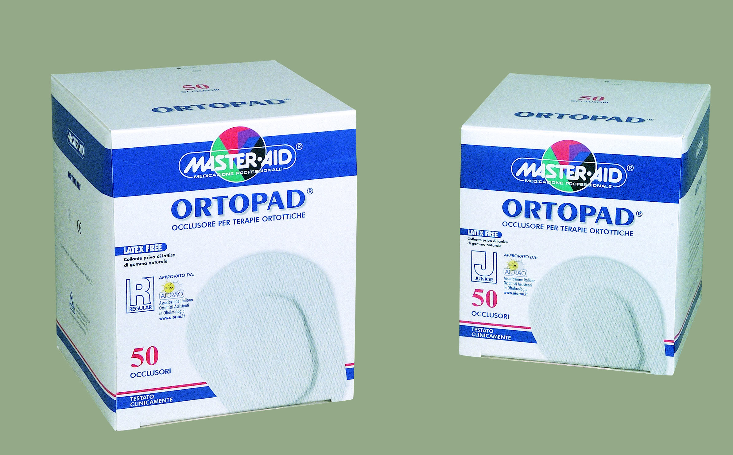 Master Aid Ortopad Regular 85 x 59mm 4 ετών Και Aνω 50τμχ