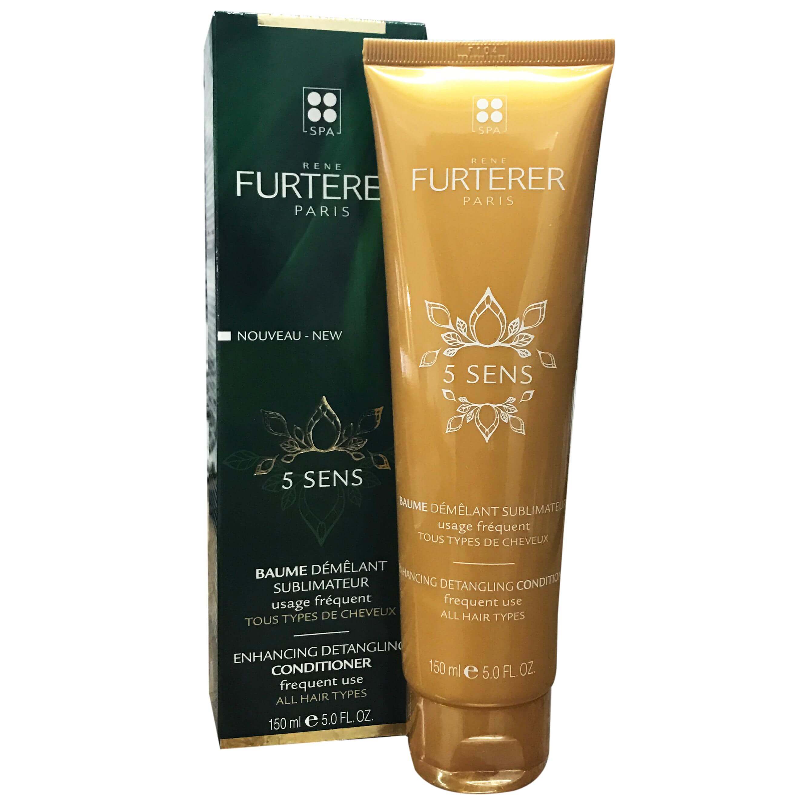 Rene Furterer 5 Sens Baume Demelant Μαλακτική Κρέμα Μαλλιών για Κάθε Τύπο Χωρίς Σιλικόνη 150ml