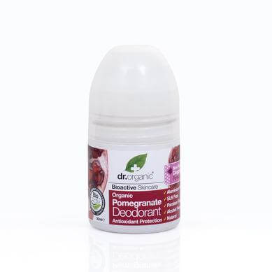 Dr Organic Organic Pomegranate Deodorant Αποσμητικό με Βιολογικό Ρόδι 50ml