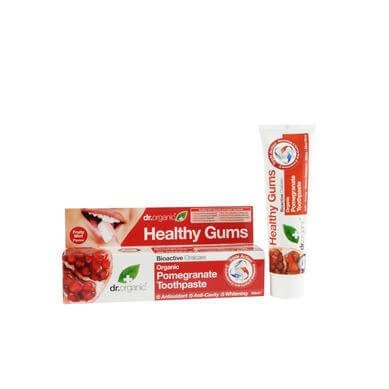 Dr Organic Organic Pomegranate Toothpaste Οδοντόκρεμα με Βιολογικό Ρόδι 100ml