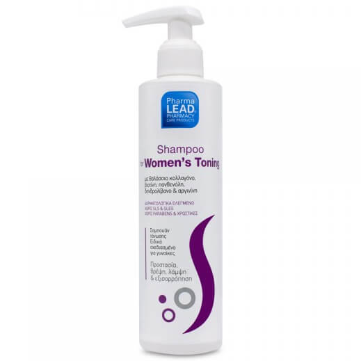 Pharmalead Shampoo Womens Toning Σαμπουάν Τόνωσης Ειδικά Σχεδιασμένο για Γυναίκες 250ml