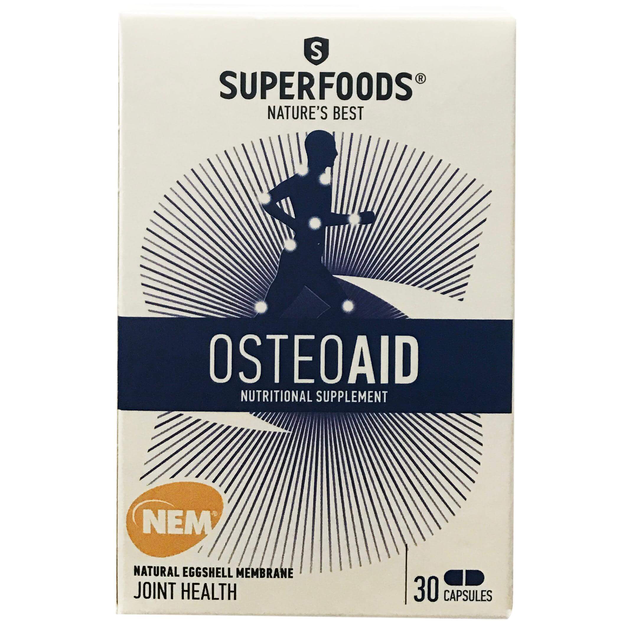 Superfoods Osteoaid Συμπλήρωμα Διατροφής για την Υγεία των Αρθρώσεων 30caps