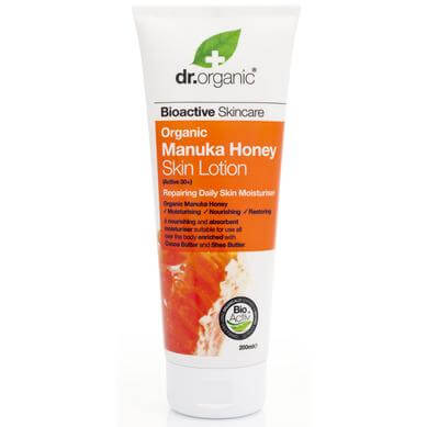 Dr Organic Organic Manuka Honey Skin Lotion Γαλάκτωμα Σώματος με Βιολογικό Μέλι Μανούκα 200ml