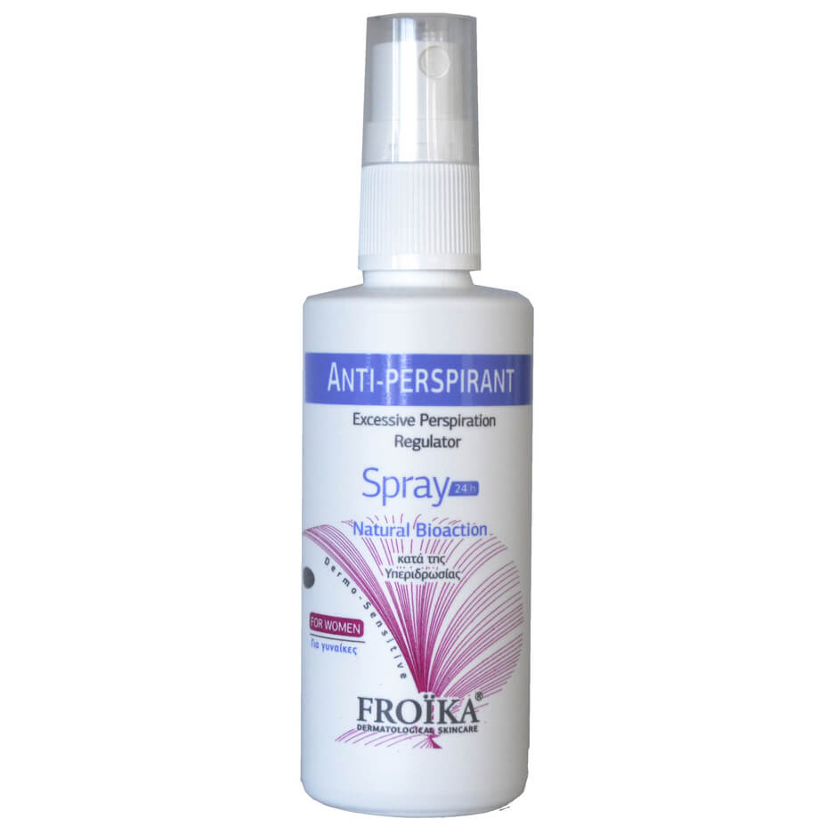 Froika Antiperspirant Spray For Women Αντιιδρωτικό Spray για Γυναίκες 24ης Προστασίας 60ml