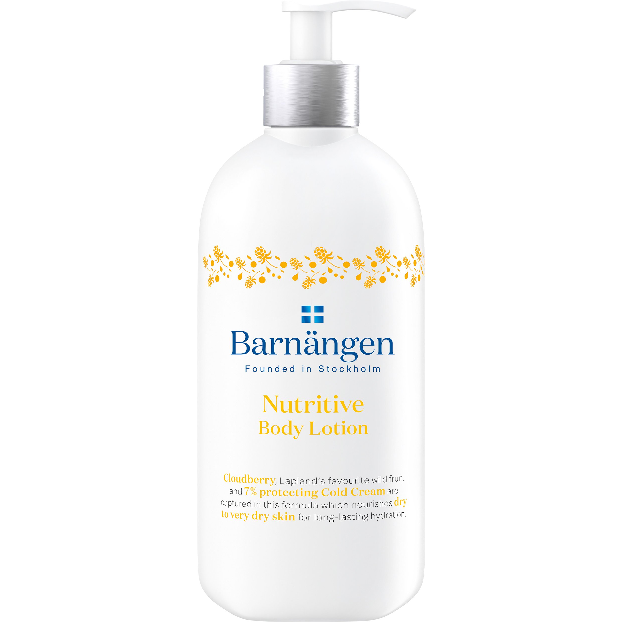 Barnangen Body Lotion Nutritive Γαλάκτωμα Σώματος με Cloudberry & 7% Cold Cream Προστατευτική Κρέμα, Ξηρές Πολύ Ξηρές 400ml