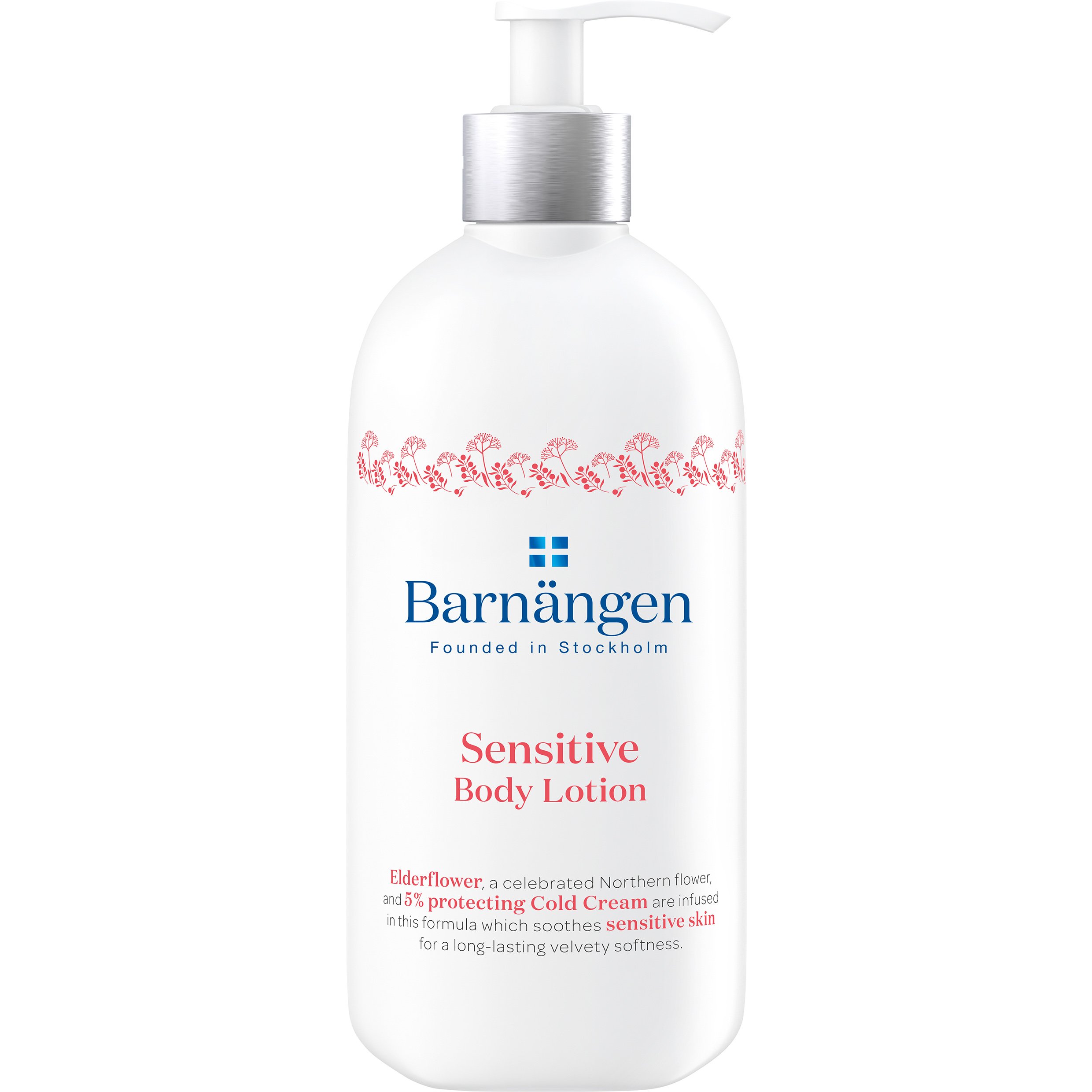 Barnangen Body Lotion Sensitive Γαλάκτωμα Σώματος με Άνθη Κουφοξυλιάς & 5% Cold Cream για Ευαίσθητες Επιδερμίδες 400ml