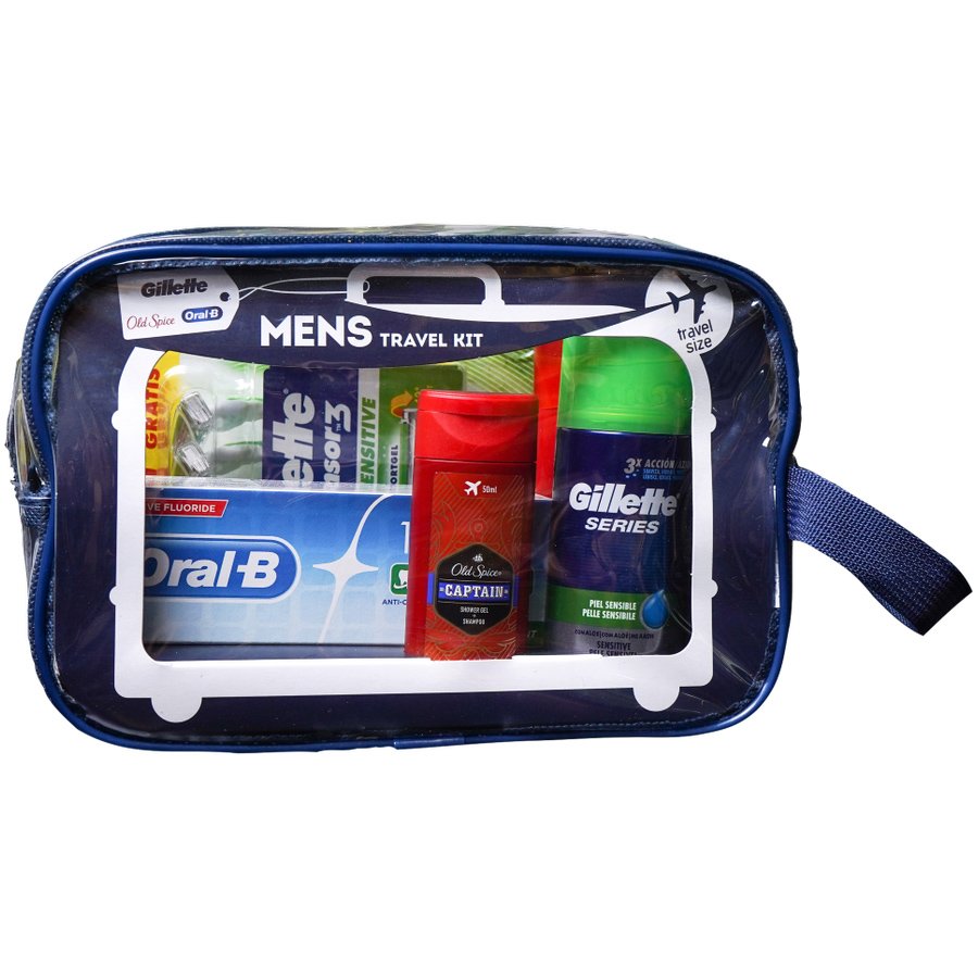 P&G Mens Travel Kit Ανδρικό Σετ Ολοκληρωμένης Φροντίδας για τις Διακοπές, σε Πρακτικό Νεσεσέρ