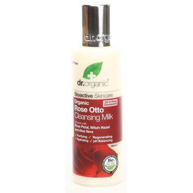 Dr Organic Organic Rose Otto Cleansing Milk Γαλάκτωμα Καθαρισμού με Βιολογικό Έλαιο Τριαντάφυλλου 150ml
