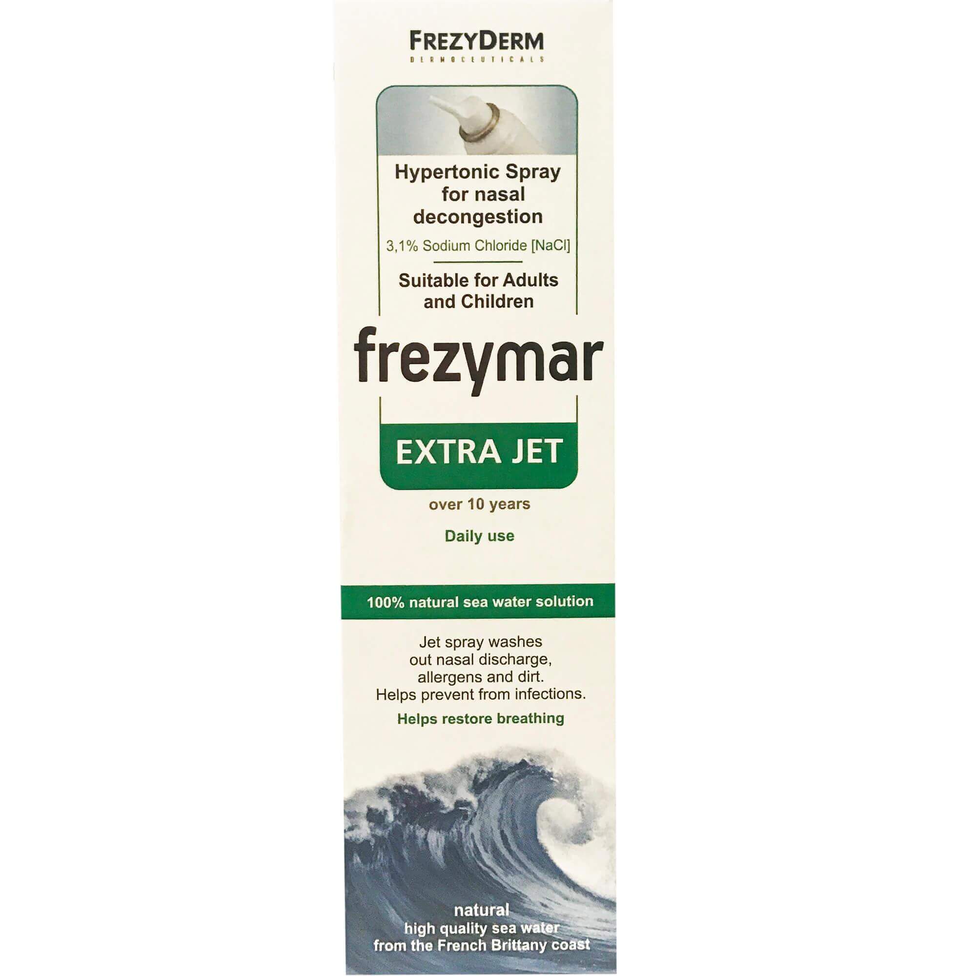 Frezyderm Frezymar Extra Jet Υπέρτονο Spray Ρινικής Αποσυμφόρησης 100ml