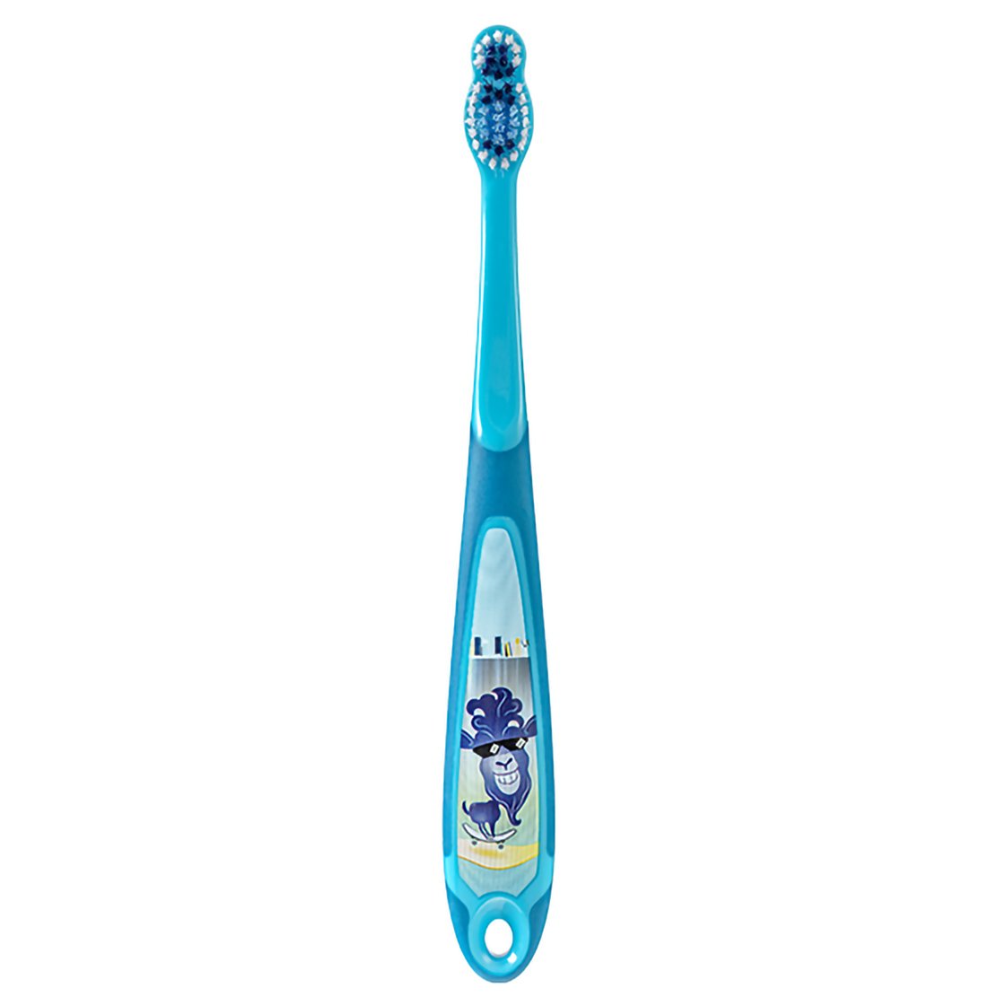 Jordan Step by Step 6-9 Years Soft Toothbrush Μαλακή Παιδική Οδοντόβουρτσα Κατάλληλη από 6 Έως 9 Ετών 1 Τεμάχιο – Γαλάζιο
