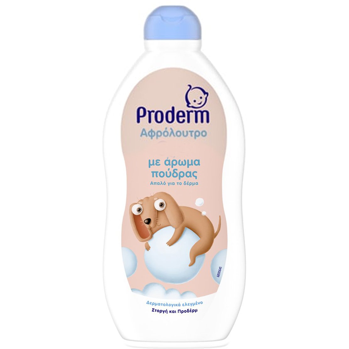 Proderm Kids Shower Gel Παιδικό Αφρόλουτρο Απαλό για το Δέρμα με Άρωμα Πούδρας 3+ Years 500ml