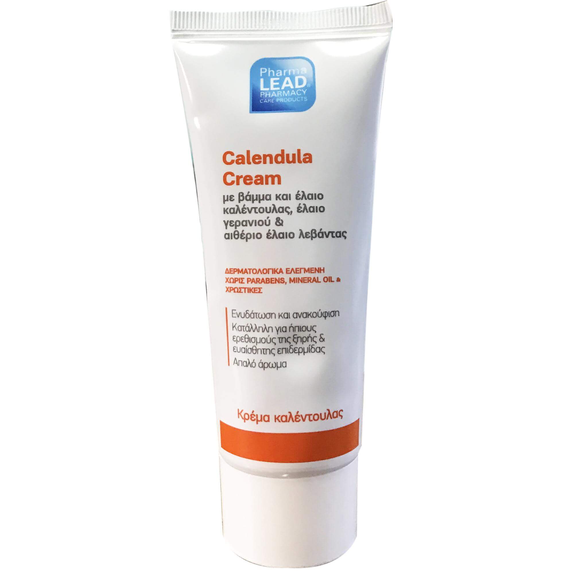 Pharmalead Calendula Cream Κρέμα Καλεντούλας για Ενυδάτωση & Ανακούφιση για την Ξηρή – Ευαίσθητη Επιδερμίδα 50ml