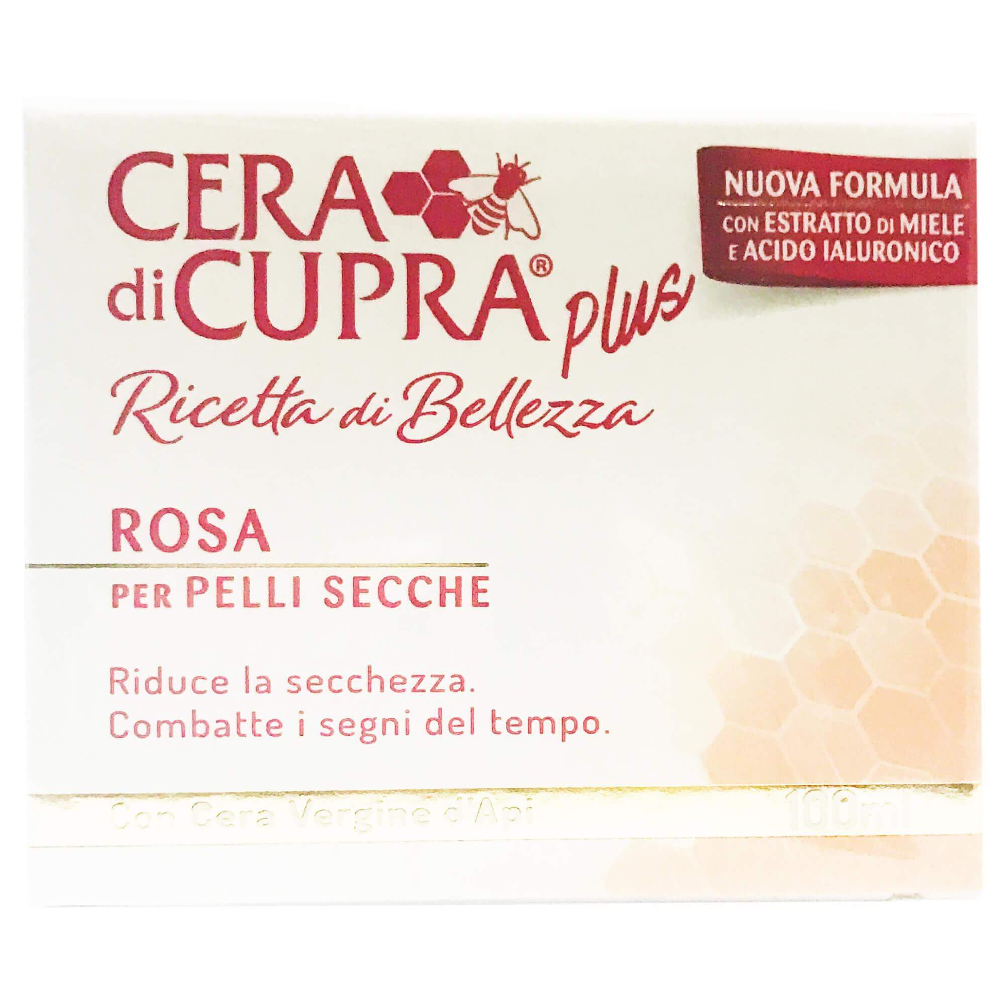 Cera di Cupra Plus Ricetta di Bellezza Rosa Αντιγηραντική, Θρεπτική & Προστατευτική Κρέμα για Ξηρό Δέρμα 100ml