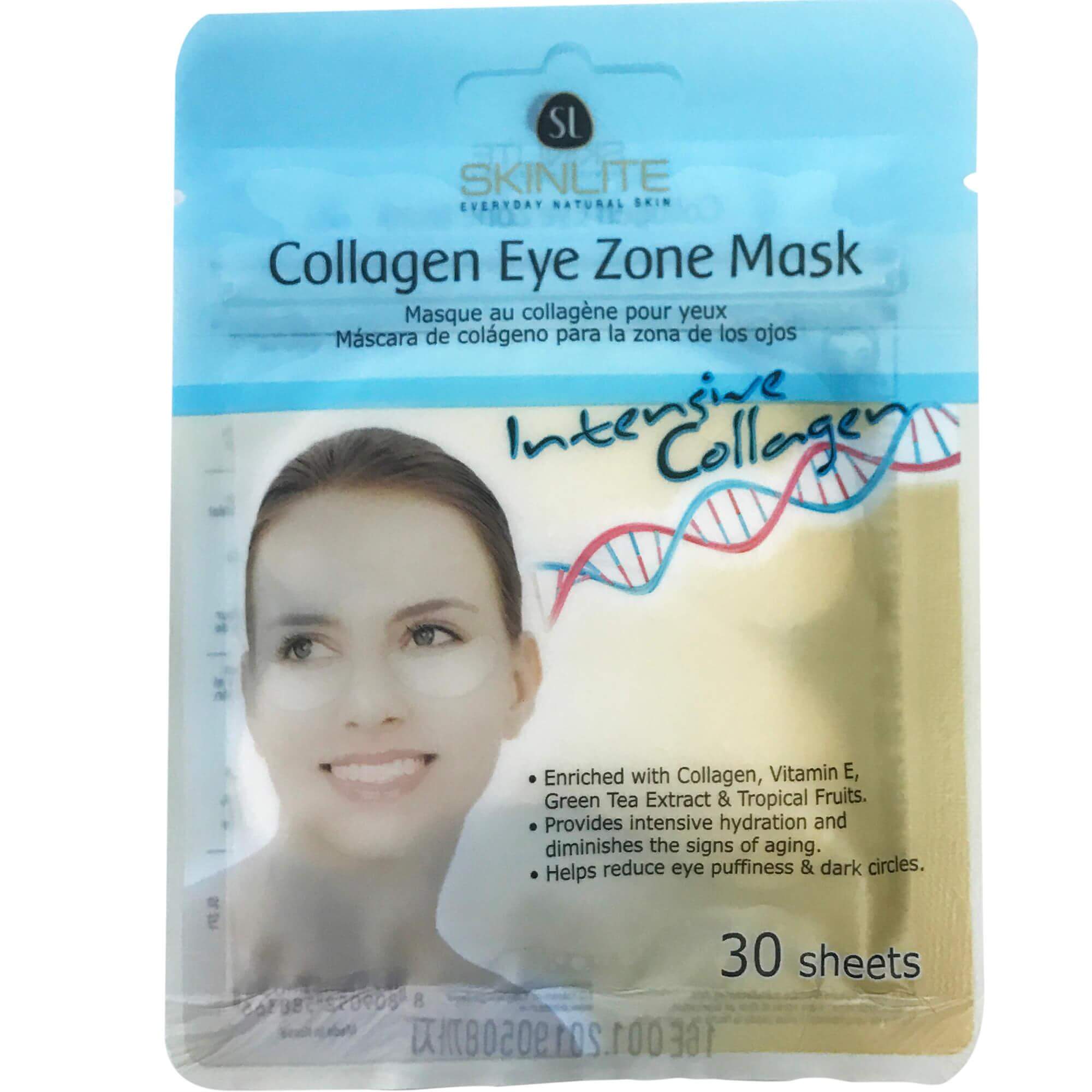 Skinlite Collagen Eye Zone Mask Μάσκα Ματιών Εντατικής Φροντίδας 30 Τεμάχια